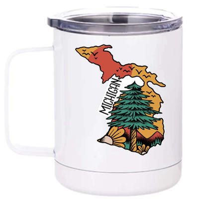 Michigan Outdoor Life 12 oz Stainless Steel Tumbler Cup