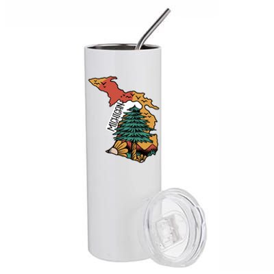 Michigan Outdoor Life Stainless Steel Tumbler