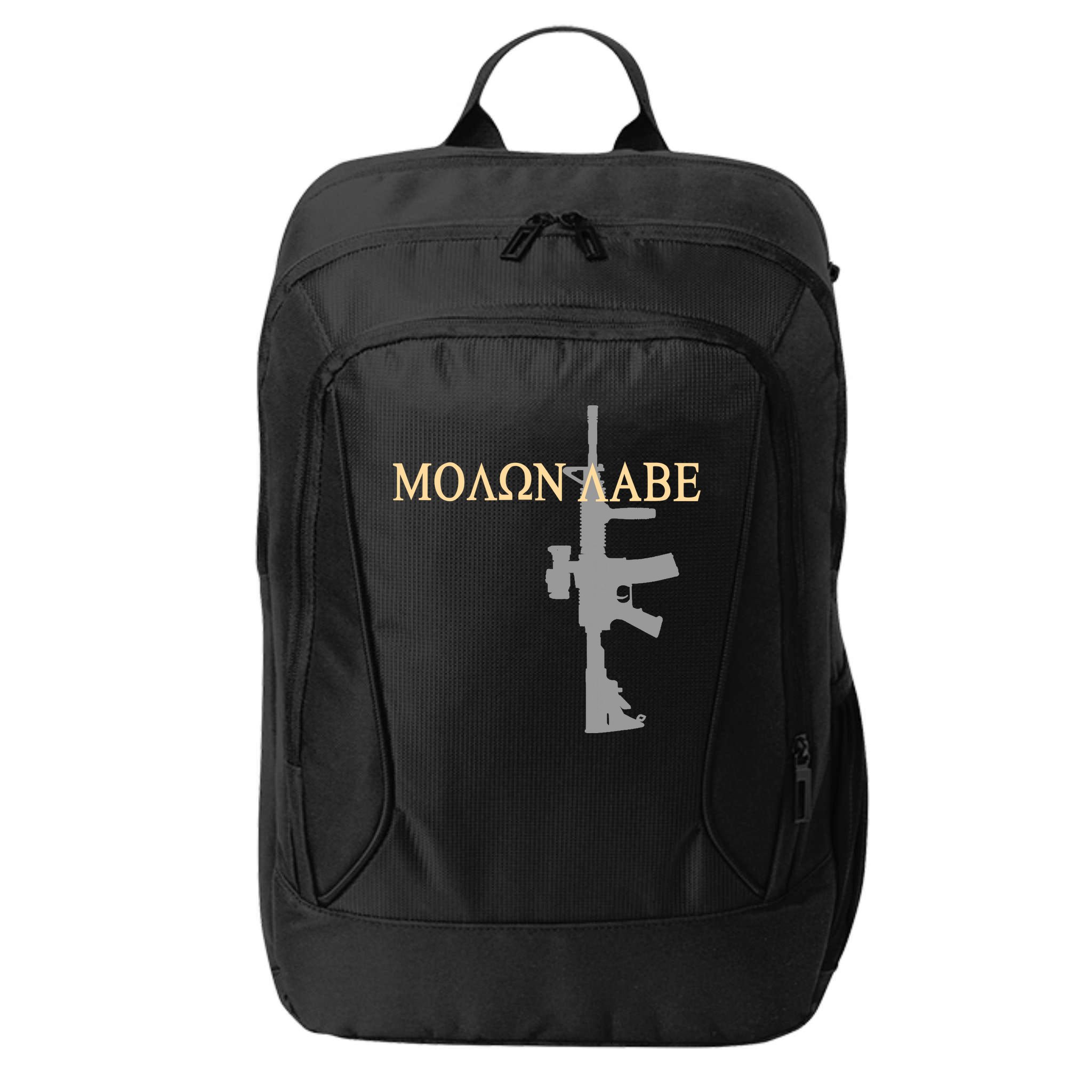Molon Labe - Greek - Come and Take City Backpack
