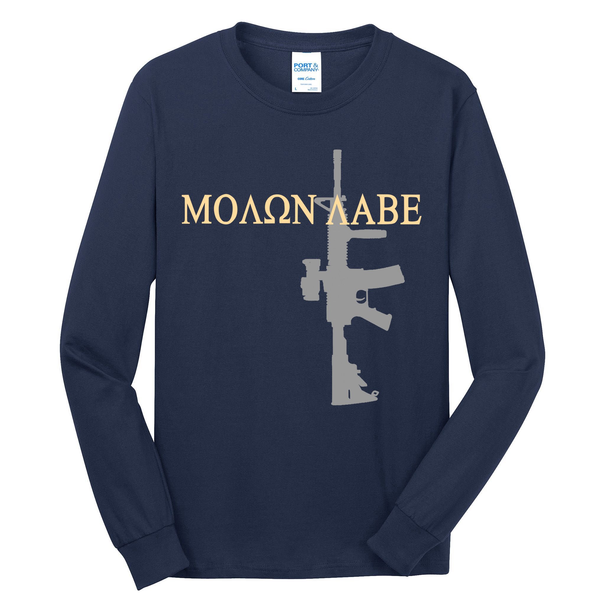 Molon Labe - Greek - Come and Take Tall Long Sleeve T-Shirt