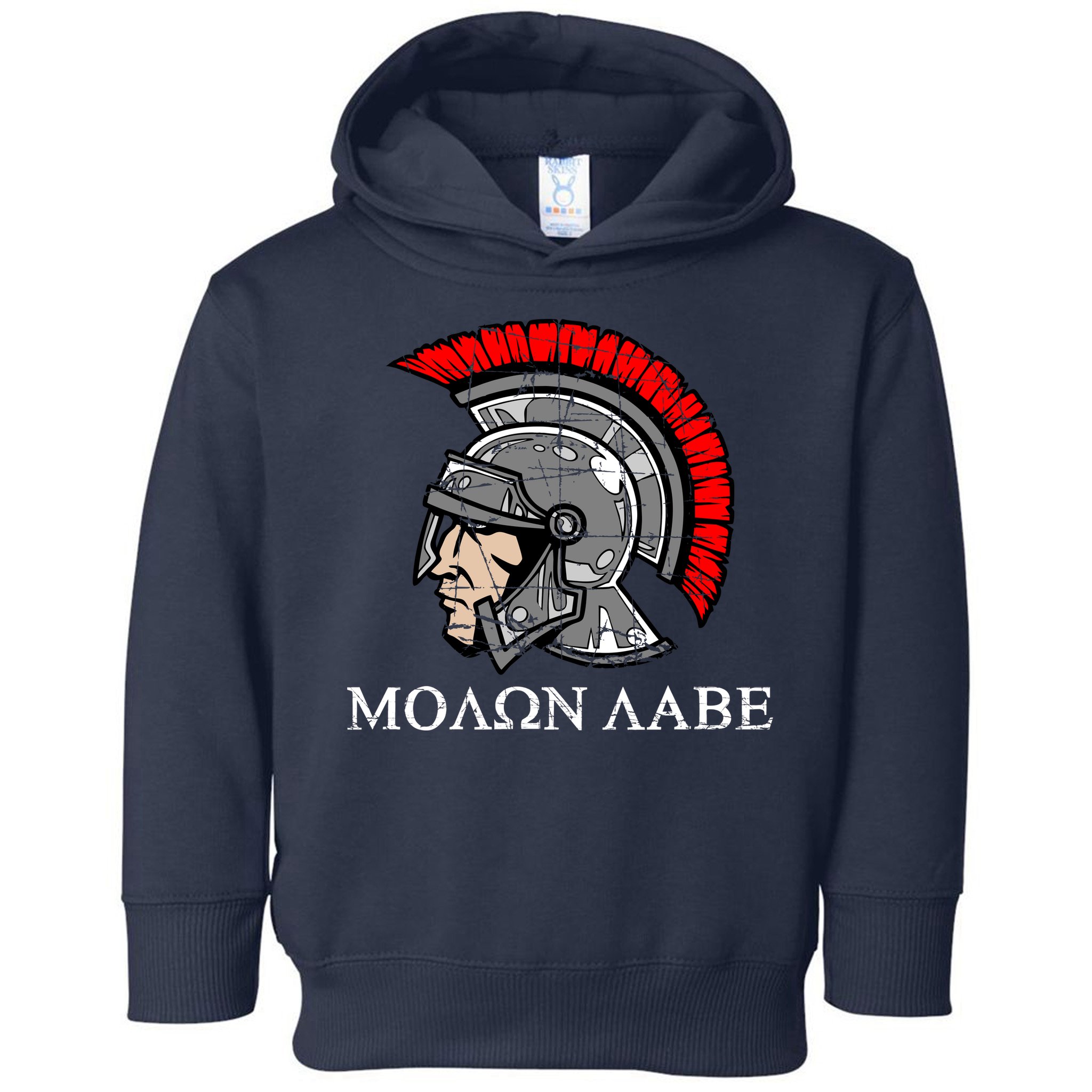 Molon Labe - Spartan Helmet Greek - Come and Take Toddler Hoodie