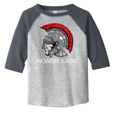 Molon Labe - Spartan Helmet Greek - Come and Take Toddler Fine Jersey T-Shirt