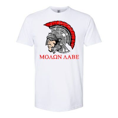 Molon Labe - Spartan Helmet Greek - Come and Take Softstyle CVC T-Shirt