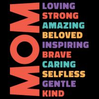 Mom Adjective 16 in Basic Backpack