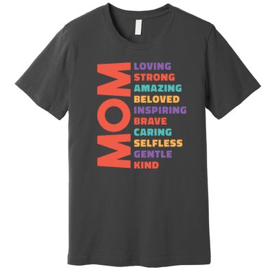 Mom Adjective Premium T-Shirt