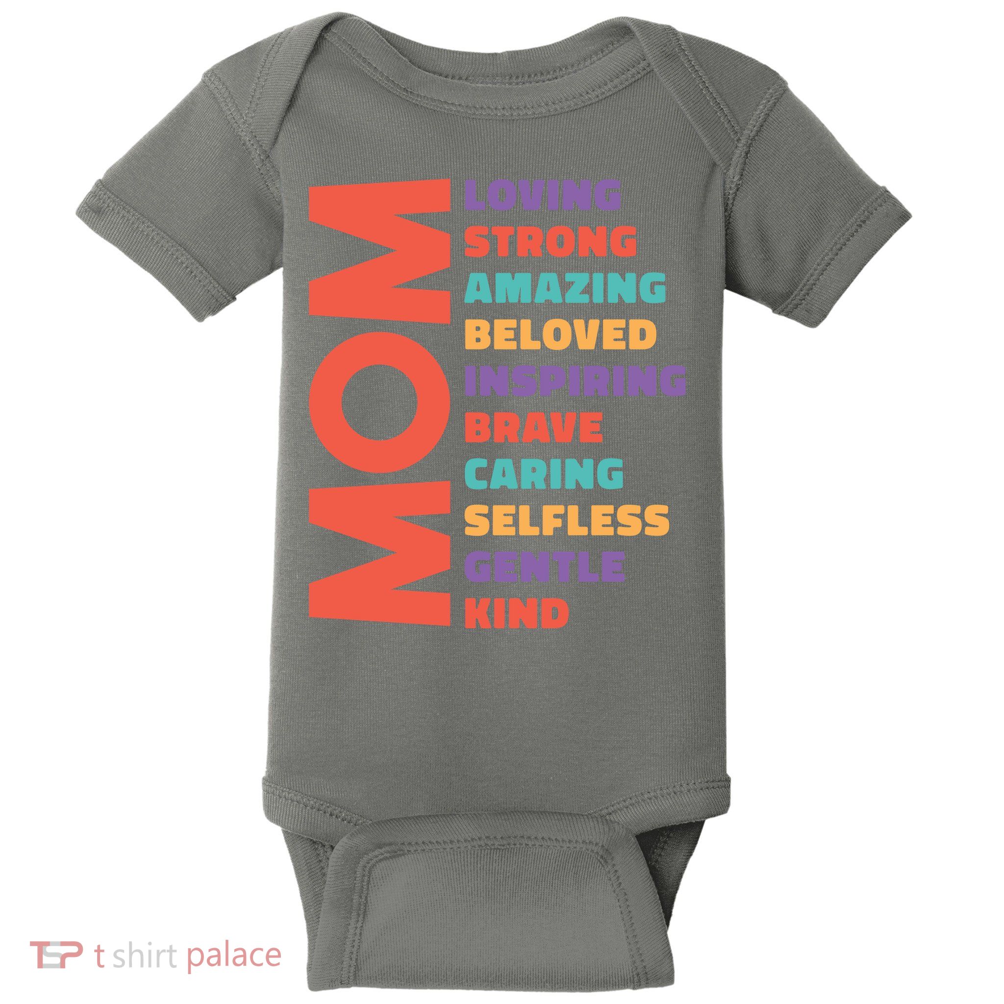 Mom Adjective Baby Bodysuit