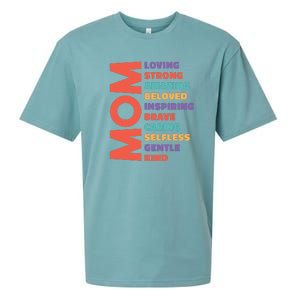 Mom Adjective Sueded Cloud Jersey T-Shirt