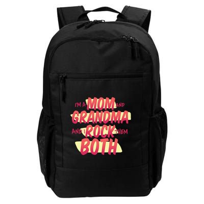 Mom And Grandma Rock Them Both Backpack