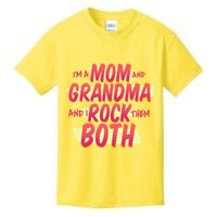 Mom And Grandma Rock Them Both Kids T-Shirt