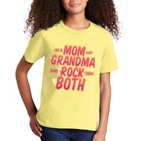 Mom And Grandma Rock Them Both Kids T-Shirt