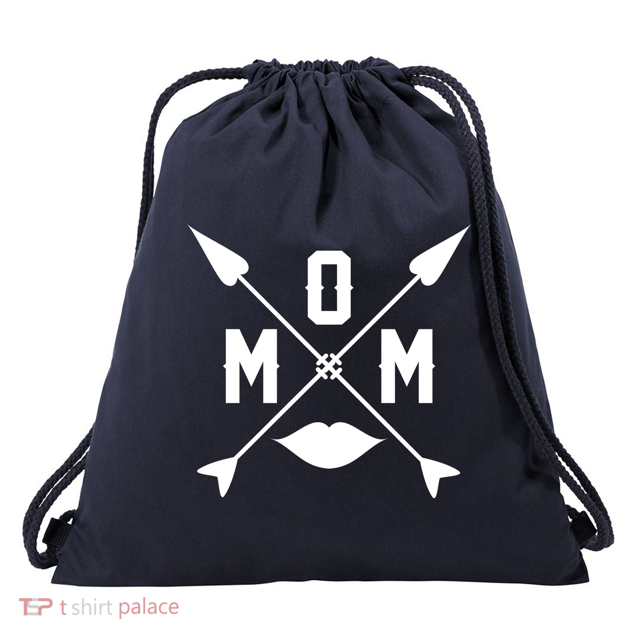 Mom Arrows Of Love Drawstring Bag
