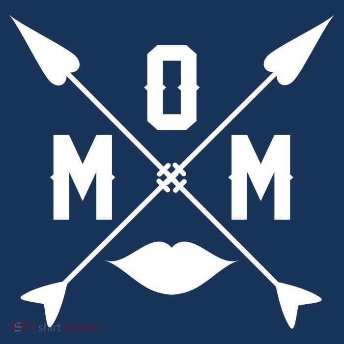 Mom Arrows Of Love Women's V-Neck T-Shirt