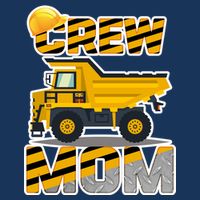 Mom Birthday Crew Construction Party Cooling Performance Long Sleeve Crew