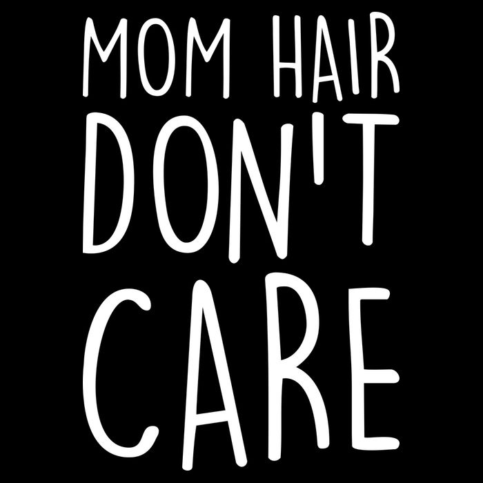 Mom Hair Don't Care Kids Hoodie