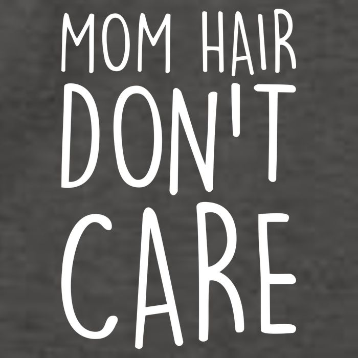 Mom Hair Don't Care Vector Backpack