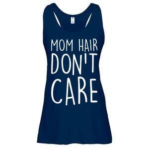 Mom Hair Don't Care Ladies Essential Flowy Tank