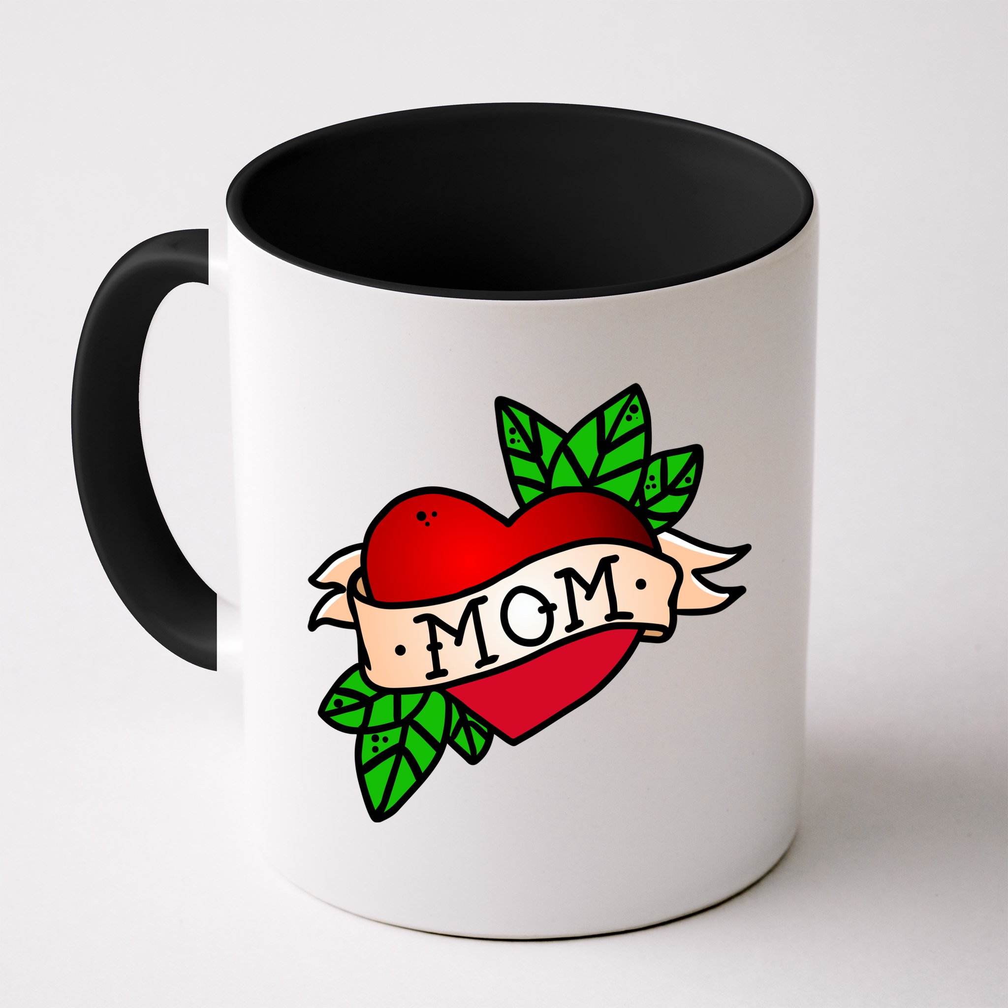 Mom Heart Tattoo Love Mug