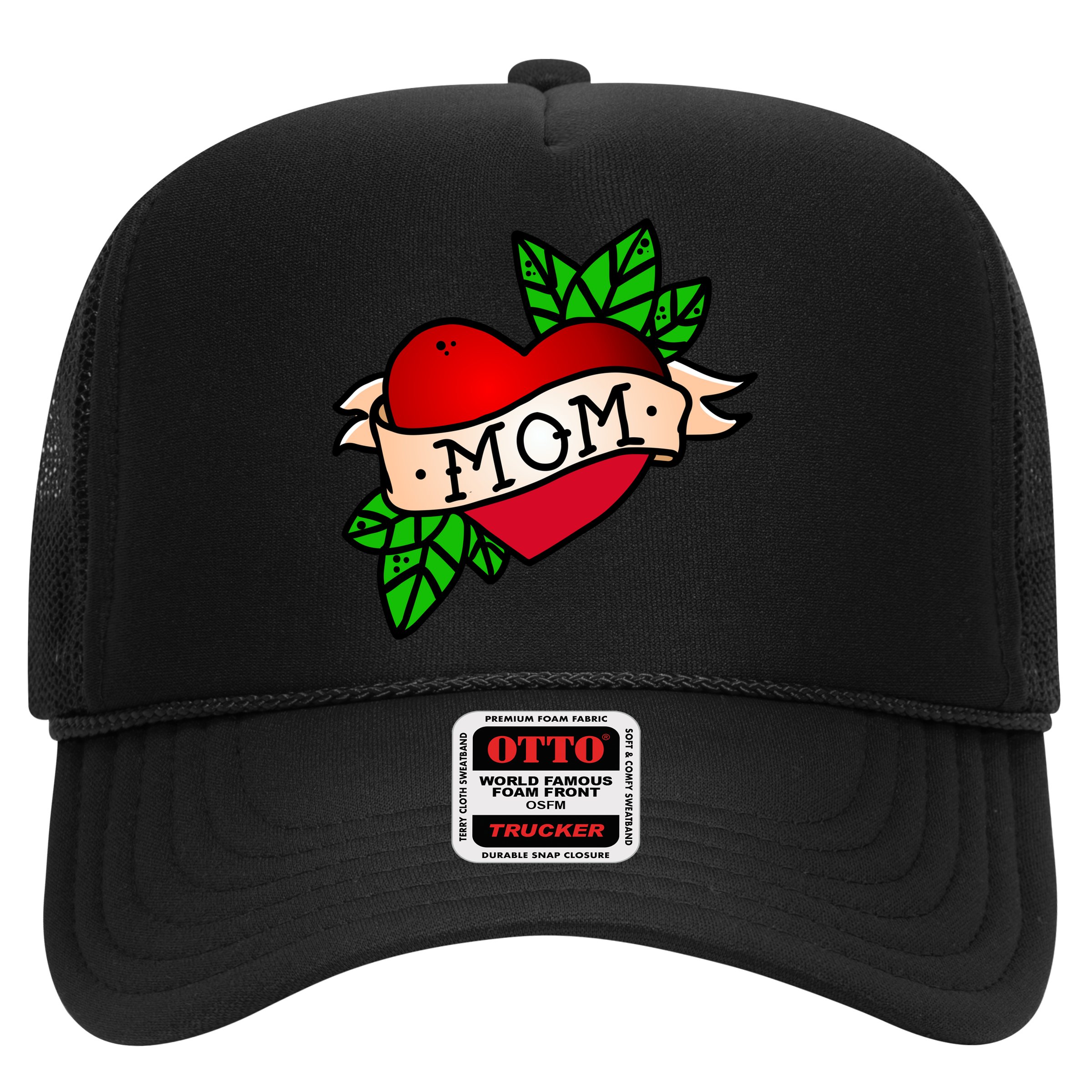 Mom Heart Tattoo Love Hat