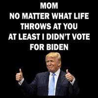 Mom Least I Didn't Vote Biden Funny Pro Republican Bag