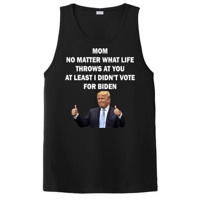 Mom Least I Didn't Vote Biden Funny Pro Republican PosiCharge Competitor Tank