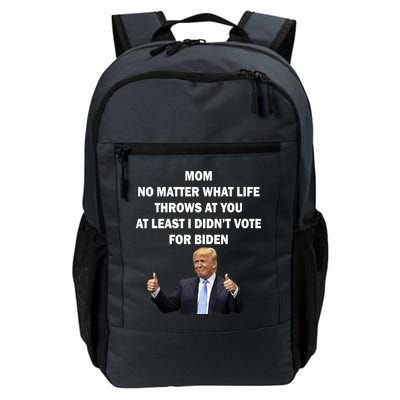 Mom Least I Didn't Vote Biden Funny Pro Republican Backpack