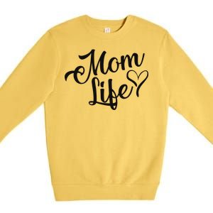 Mom Life Premium Crewneck Sweatshirt