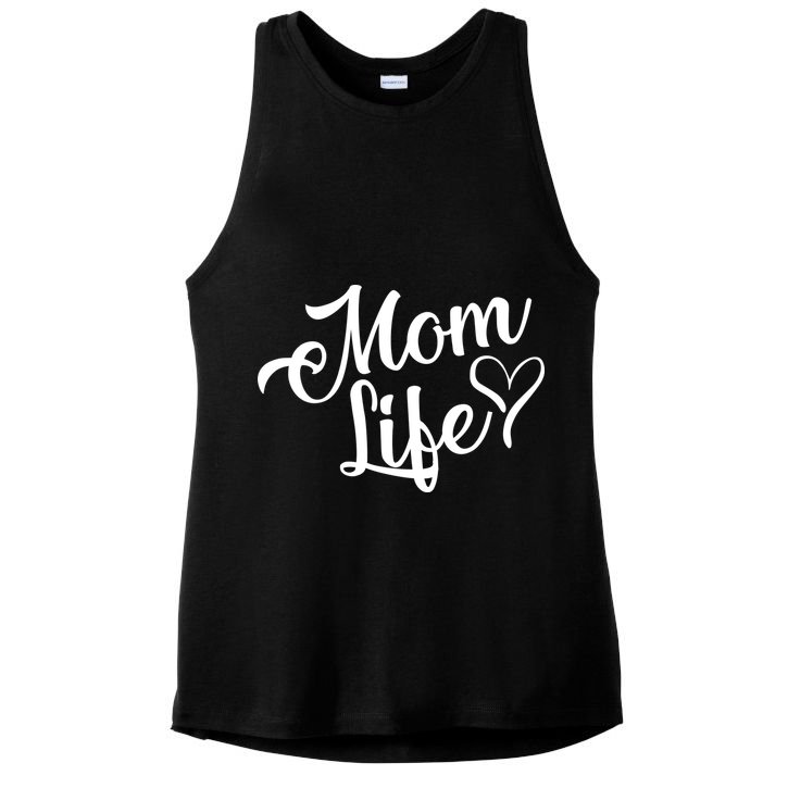 Mom Life Ladies PosiCharge Tri-Blend Wicking Tank