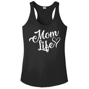 Mom Life Ladies PosiCharge Competitor Racerback Tank