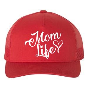 Mom Life Yupoong Adult 5-Panel Trucker Hat