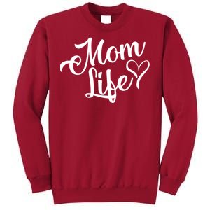 Mom Life Tall Sweatshirt