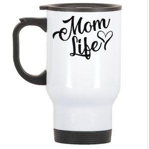 Mom Life Stainless Steel Travel Mug