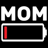Mom Low Battery T-Shirt