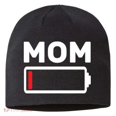 Mom Low Battery Sustainable Beanie