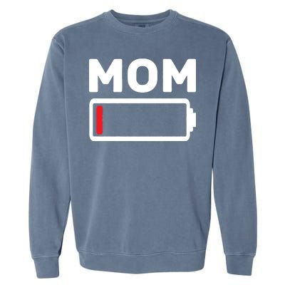 Mom Low Battery Garment-Dyed Sweatshirt