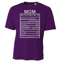 Mom Nutritional Facts Funny Cooling Performance Crew T-Shirt