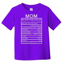 Mom Nutritional Facts Funny Toddler T-Shirt