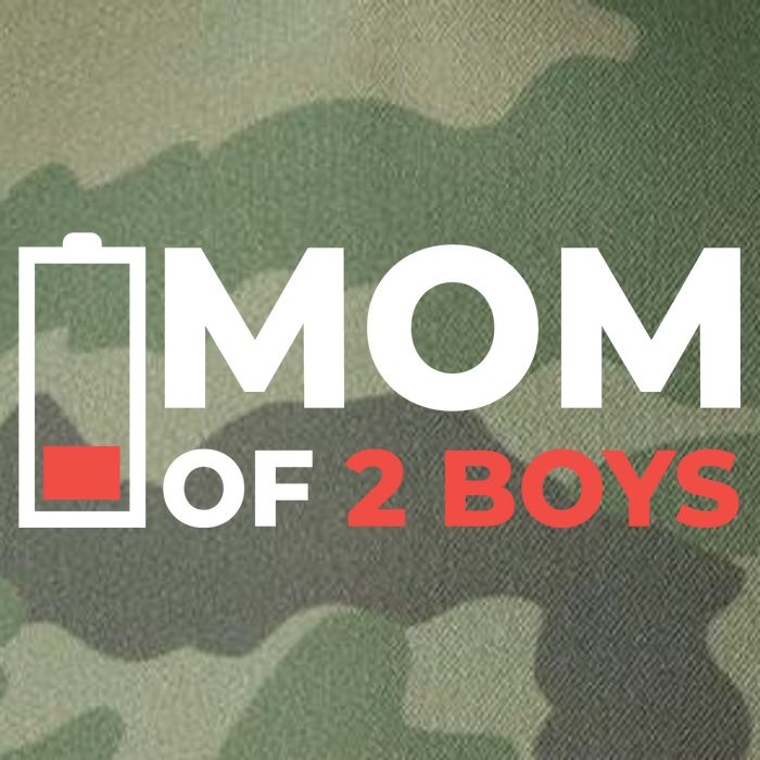 Mom Of 2 Boys Low Battery Legacy Tie Dye Trucker Hat