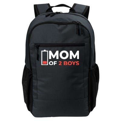 Mom Of 2 Boys Low Battery Daily Commute Backpack