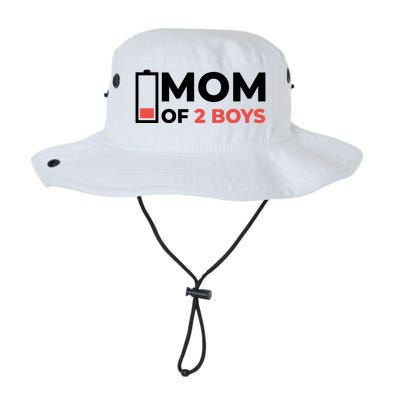 Mom Of 2 Boys Low Battery Legacy Cool Fit Booney Bucket Hat