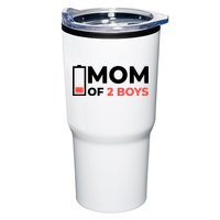 Mom Of 2 Boys Low Battery Tumbler