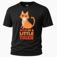 Mom Of A Little Tiger Cooling Performance Crew T-Shirt