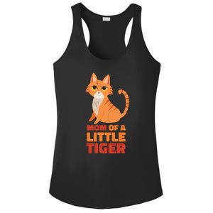 Mom Of A Little Tiger Ladies PosiCharge Competitor Racerback Tank