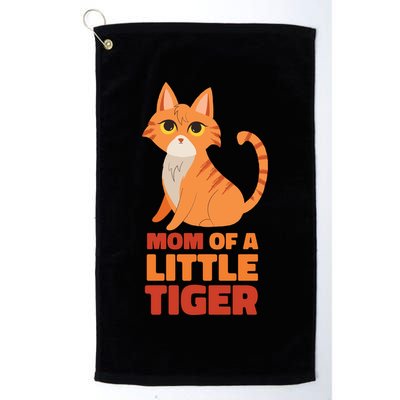 Mom Of A Little Tiger Golf Towel