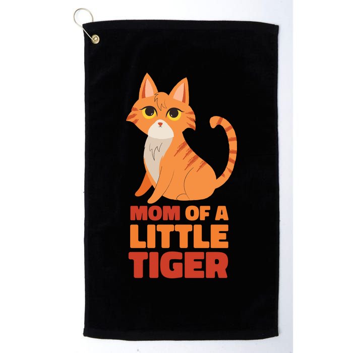 Mom Of A Little Tiger Golf Towel