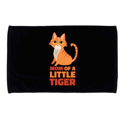 Mom Of A Little Tiger Microfiber Hand Towel