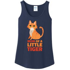 Mom Of A Little Tiger Ladies Essential Tank