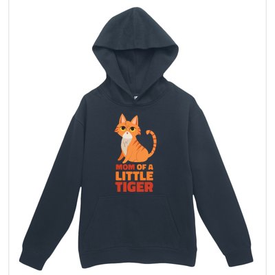 Mom Of A Little Tiger Urban Pullover Hoodie