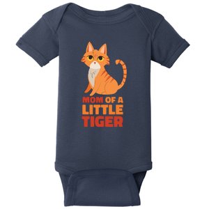 Mom Of A Little Tiger Baby Bodysuit