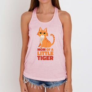 Mom Of A Little Tiger Women's Knotted Racerback Tank