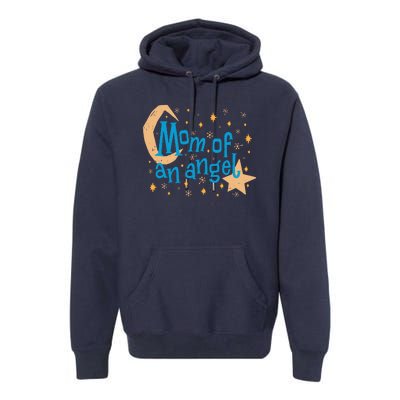 Mom Of An Angel Premium Hoodie